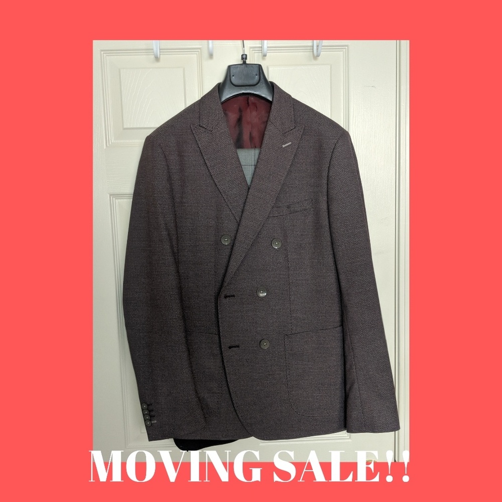 Sarar Double Breasted Suit